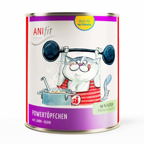 Kat Natvoer Powertöpfchen 810g 6 Stuk -1- Anifit